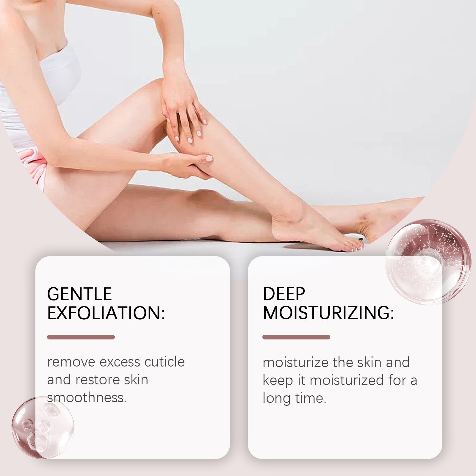 Shea Butter Body Scrub Cream Cleaning