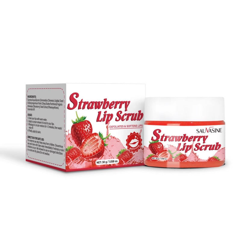 Strawberry Lip Scrub Cream