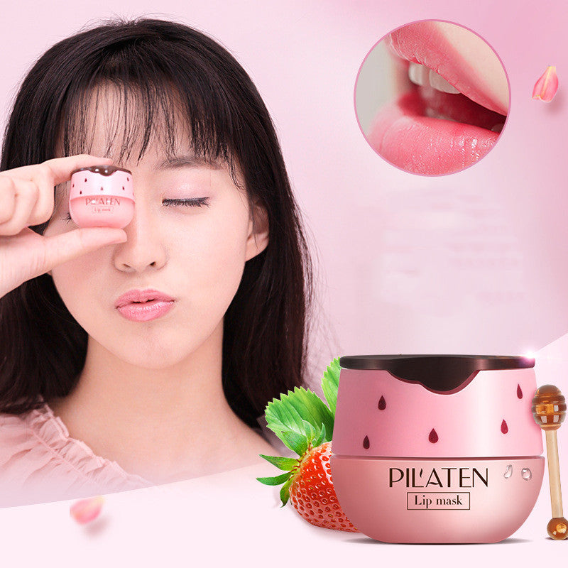 Platina Lip Mask Sleeping No-wash Moisturizing Moisturizing Softening Dead Skin Lip Moisturizing Lip Balm