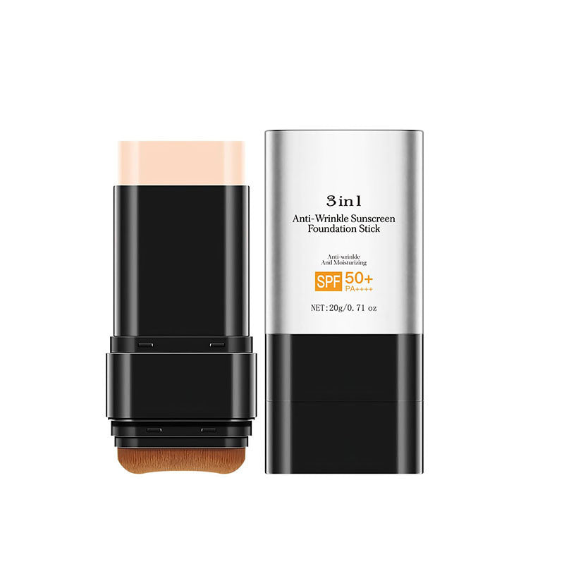 3 In 1 Stick Foundation Moisturizing Light Moisturizing