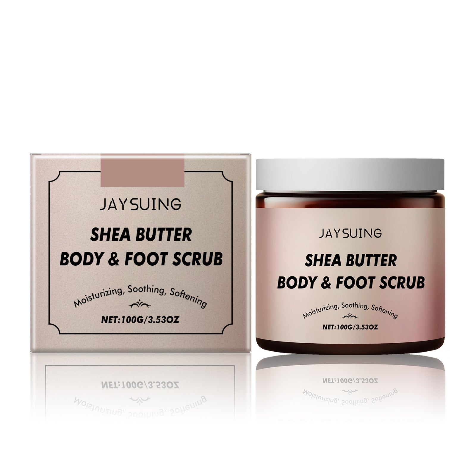 Shea Butter Body Scrub Cream Cleaning