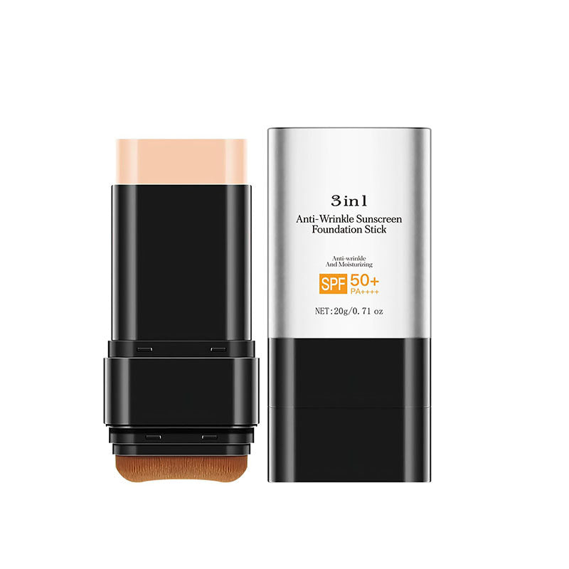 3 In 1 Stick Foundation Moisturizing Light Moisturizing