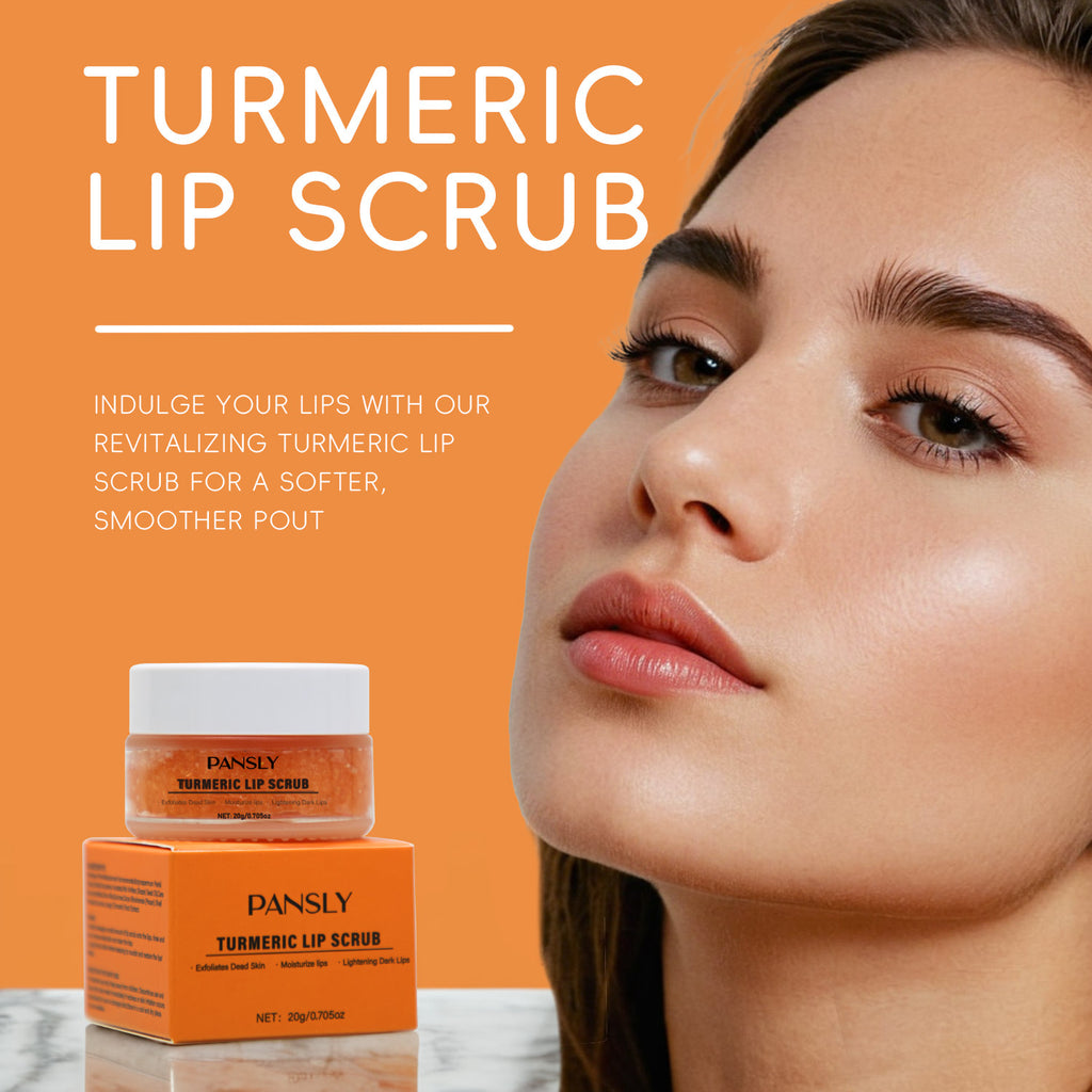 Turmeric Lip Scrub Cream Nourishing Moisturizing