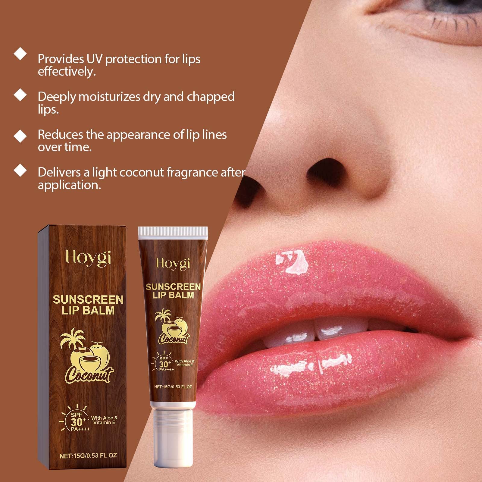 Coconut Sunscreen Lip Balm